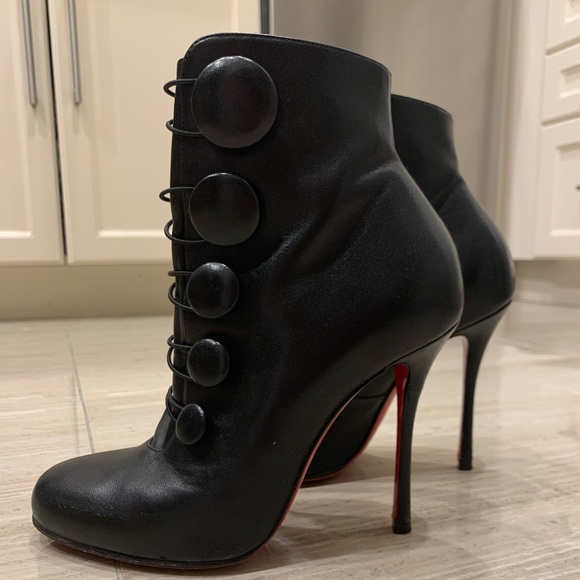 Christian Louboutin Shoes - Christian Louboutin Nappa Bootie leather size 36